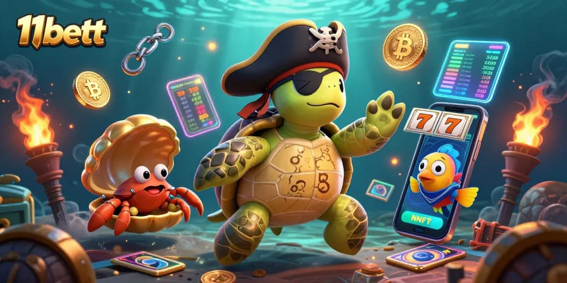 Experience the thrill of 11bett gaming with vibrant characters and dynamic casino visuals.