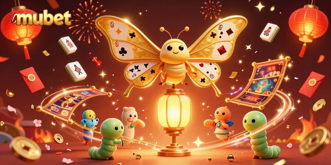Engage in thrilling gameplay with the vibrant mubet scene showcasing casino-themed illustrations.