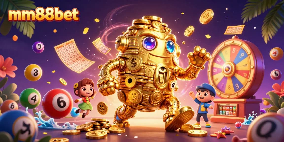 Experience the thrill of mm88bet with 3D animated casino characters and dynamic gaming elements.