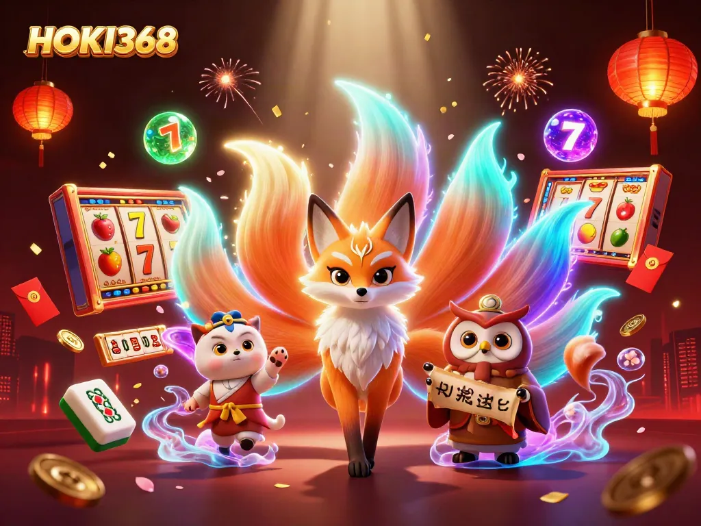 Engage with HOKI368's vibrant slot experience, blending mystical elements with dynamic gaming action.