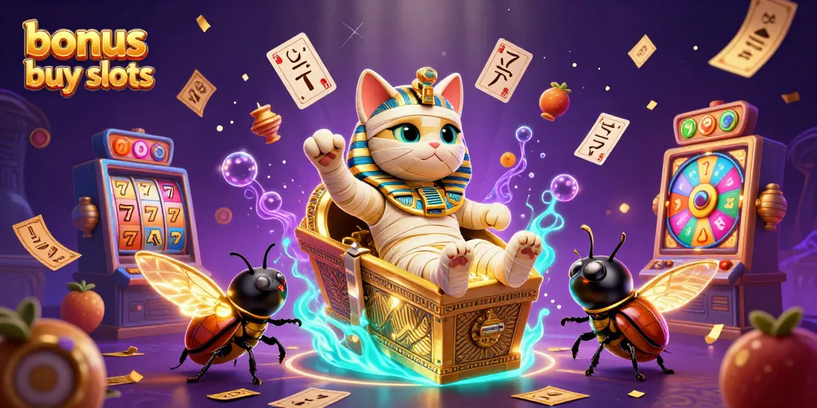 Experience exciting bonus buy slots with vibrant casino elements and thrilling gameplay action.