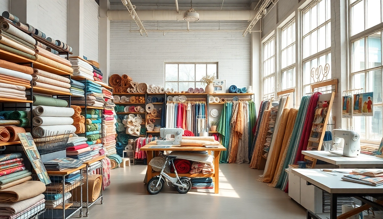 Bekijk de stoffen webshop nederland met kleurrijke stoffen en een uitnodigende sfeer.