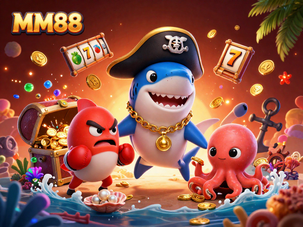 Engage with MM88 and win big while exploring a vibrant underwater casino adventure.