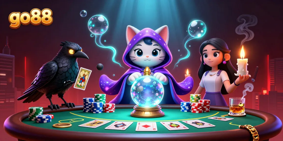 Experience thrilling gaming adventures at go88 with vibrant casino elements and immersive characters.