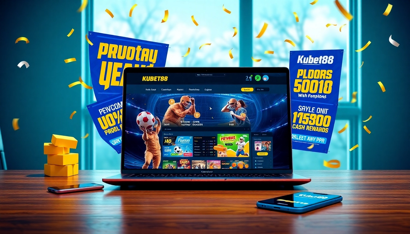 Exciting promotions at Kubet88 – Golden Benefits for Members showcased through engaging online betting scene.