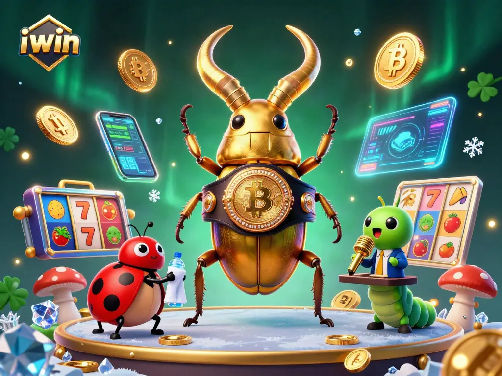 Engage with iwin's exciting slots through vibrant 3D gaming elements and colorful characters.