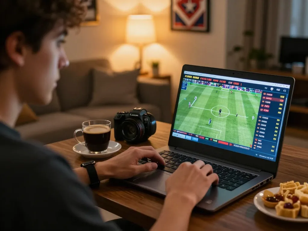 Watch open88 sports betting unfold live through an engaging home gaming scenario.