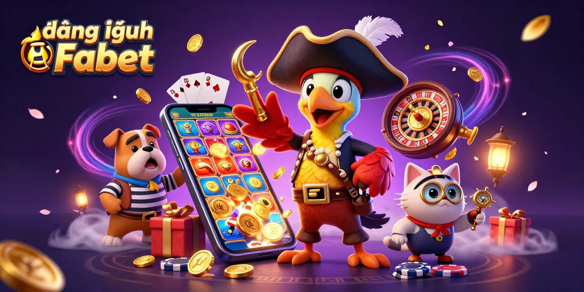 Engage with đăng nhập Fabet to discover exciting casino experiences, featuring vibrant 3D elements.