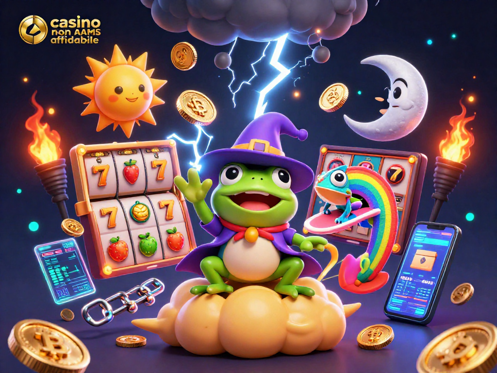 Gioca nei casino non AAMS affidabili con monete d'oro e scatole ricche di sorprese.