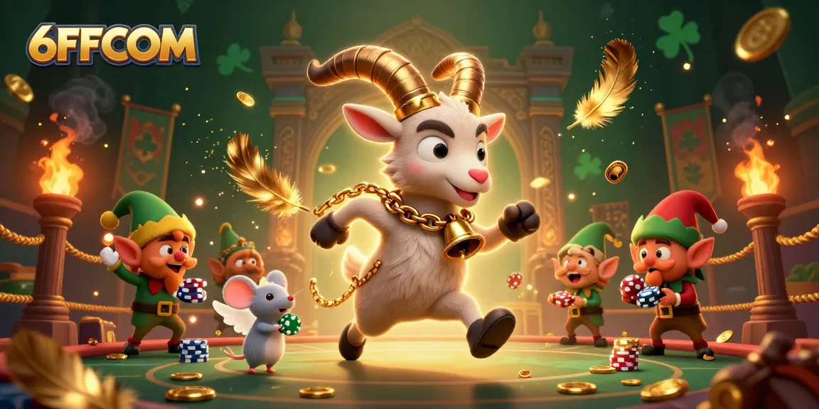 Engage in exciting gambling with 6FFCOM as Krampus manages a holiday-casino with mischievous elves!