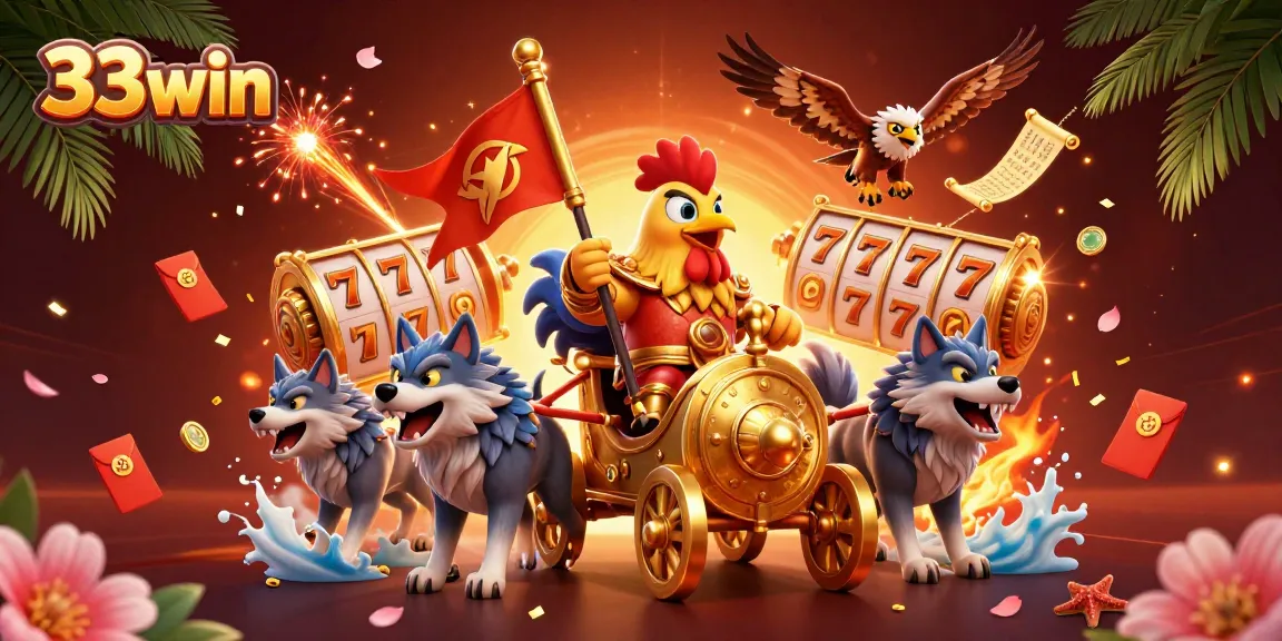 Experience the thrill of winning with 33win's exciting game features and vibrant casino atmosphere.