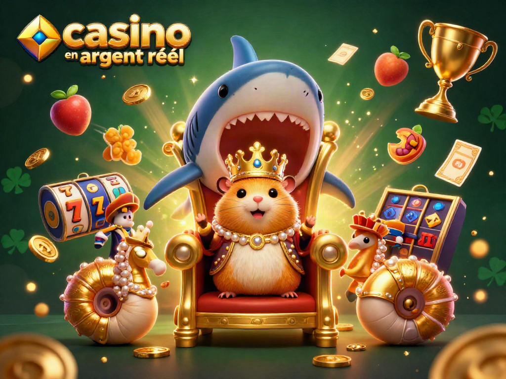 Profitez des gains au casino en ligne argent réel avec cette illustration colorée et dynamique.