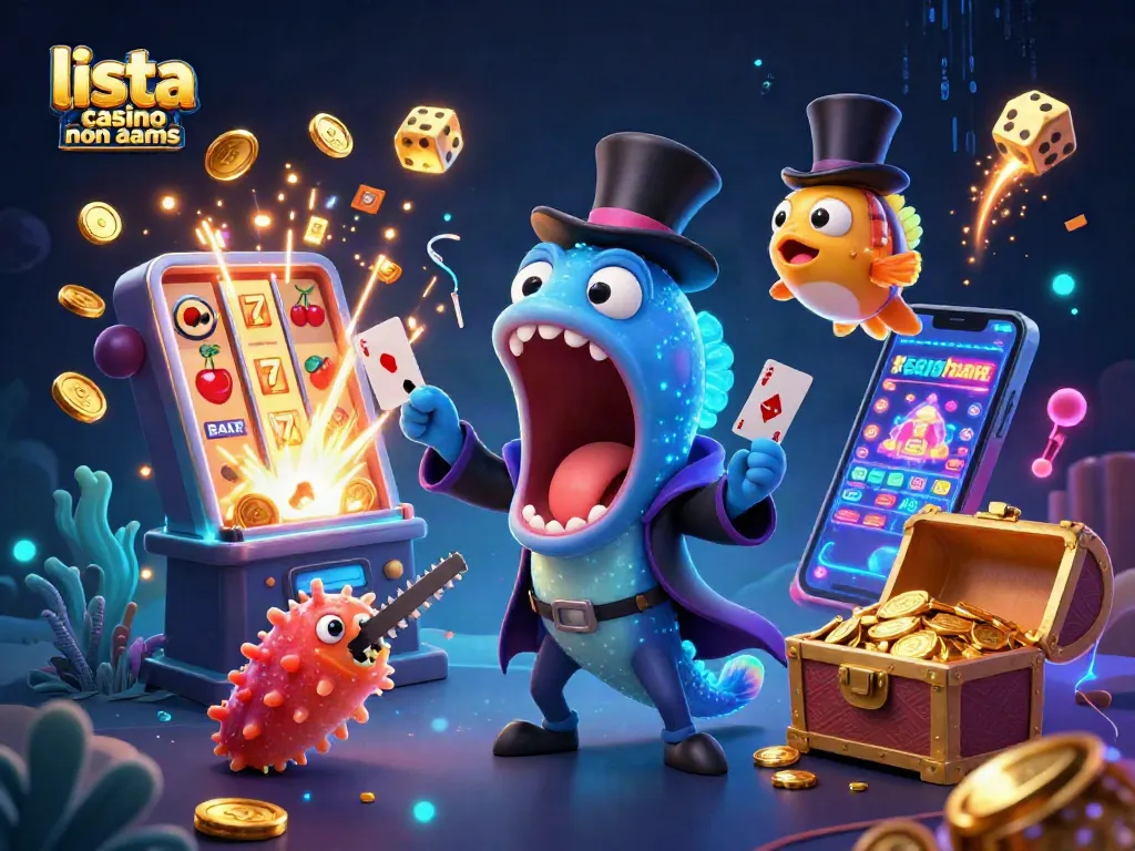 Gioca a slot e casinò con la lista casino non AAMS nella scena avvincente piena di premi