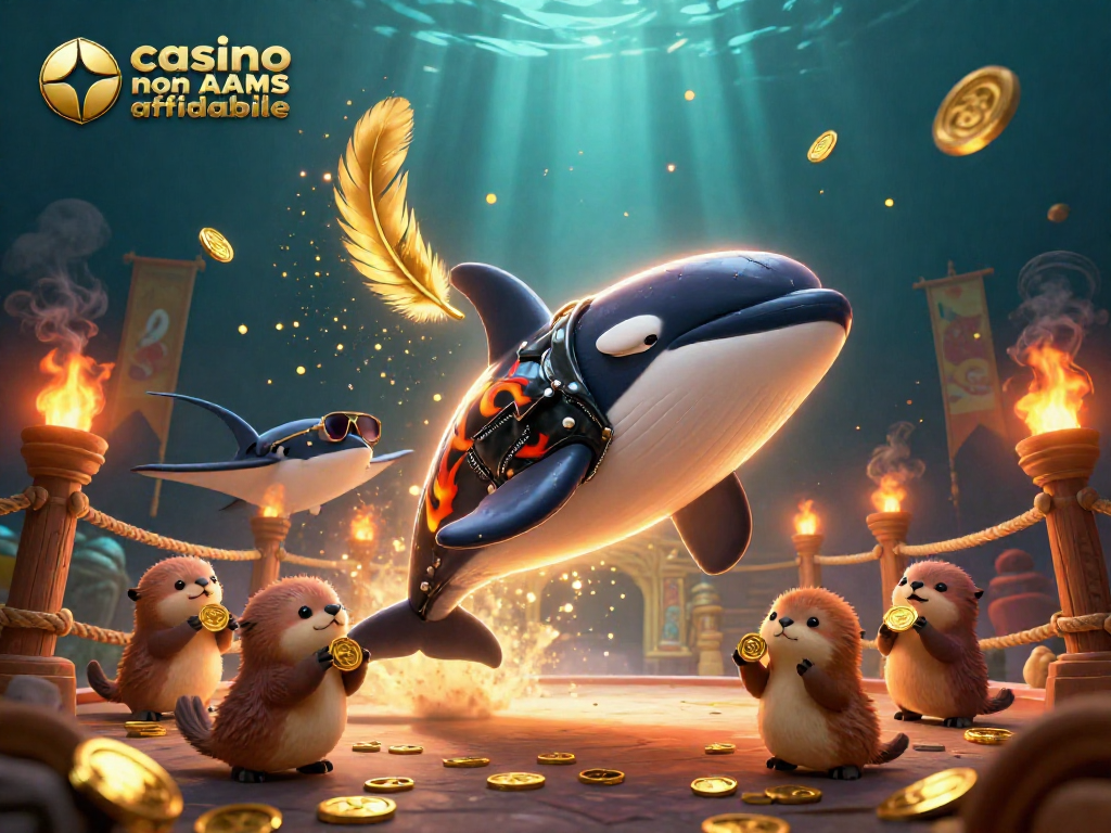 Gioca nei migliori casino non AAMS affidabili con orca, razza e lontre marine.