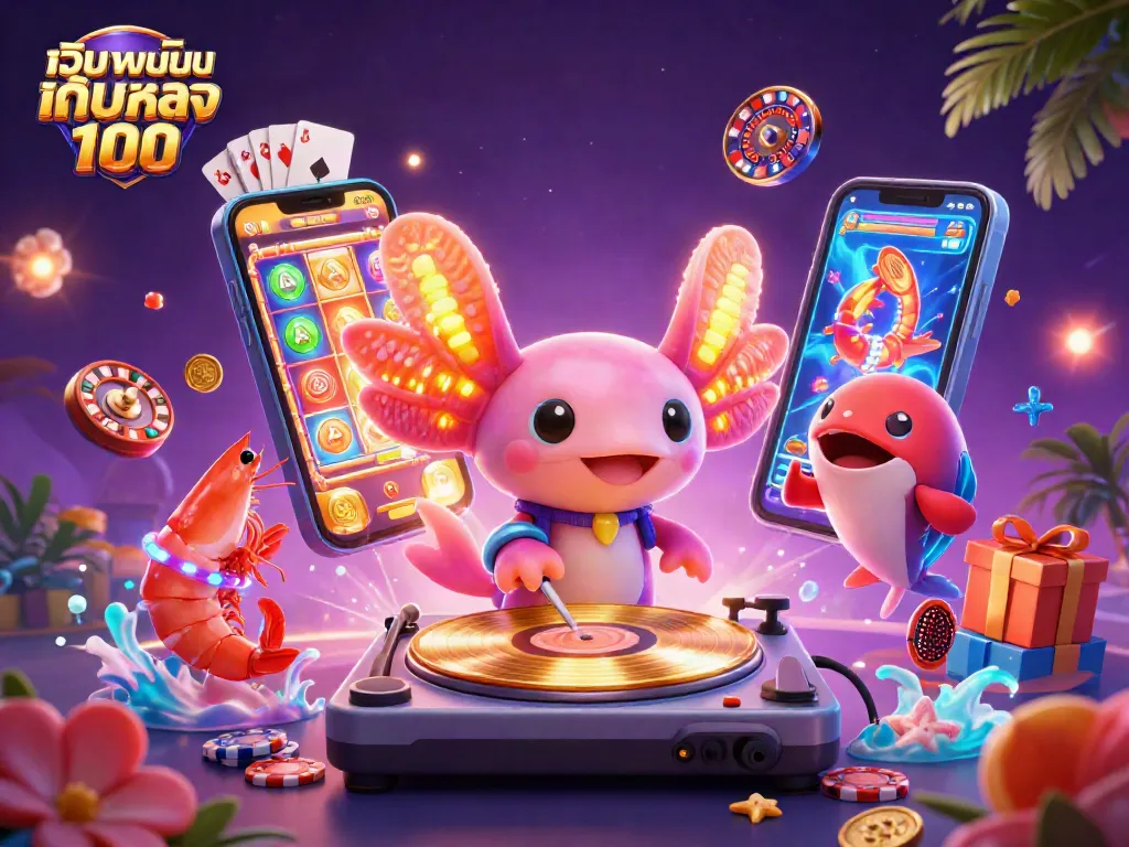 เกมสล็อตออนไลน์ เว็บพนันออนไลน์ เว็บตรง 100 ที่มาพร้อมกับบรรยากาศคาสิโนสุดล้ำ