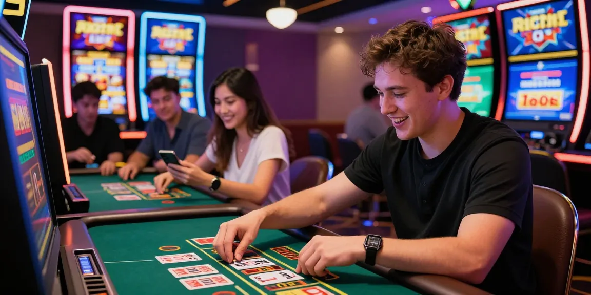 Exciting scene of online players at credit card casinos in 2026 on https://fimltd.co.uk, showcasing vibrant gaming and fast transactions.