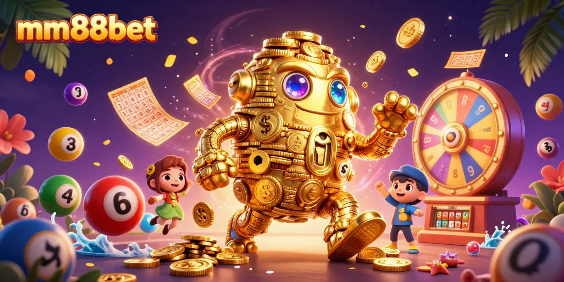 Experience the thrill of mm88bet with 3D animated casino characters and dynamic gaming elements.