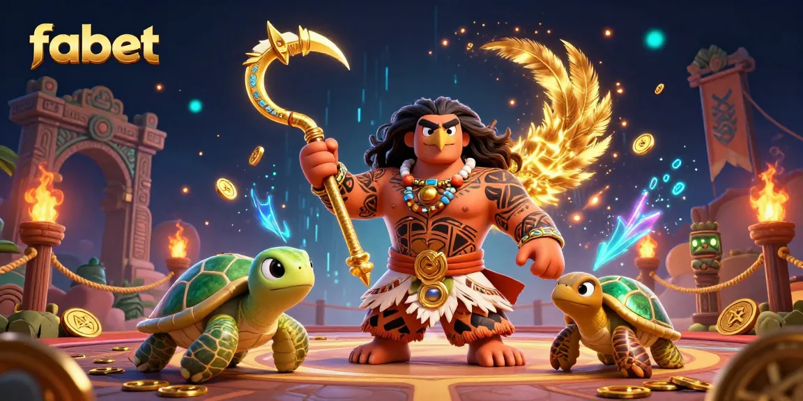 Experience thrilling gameplay at fabet with vibrant 3D casino-themed characters and rich betting elements.
