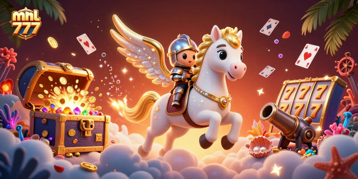 Play slots and win with mnl 777 in a dynamic 3D casino fantasy scene