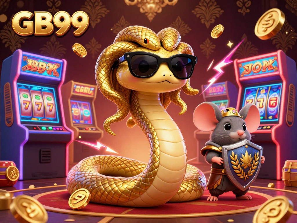 Experience thrilling gameplay with GB99 as Medusa and a warrior mouse illuminate your betting journey.