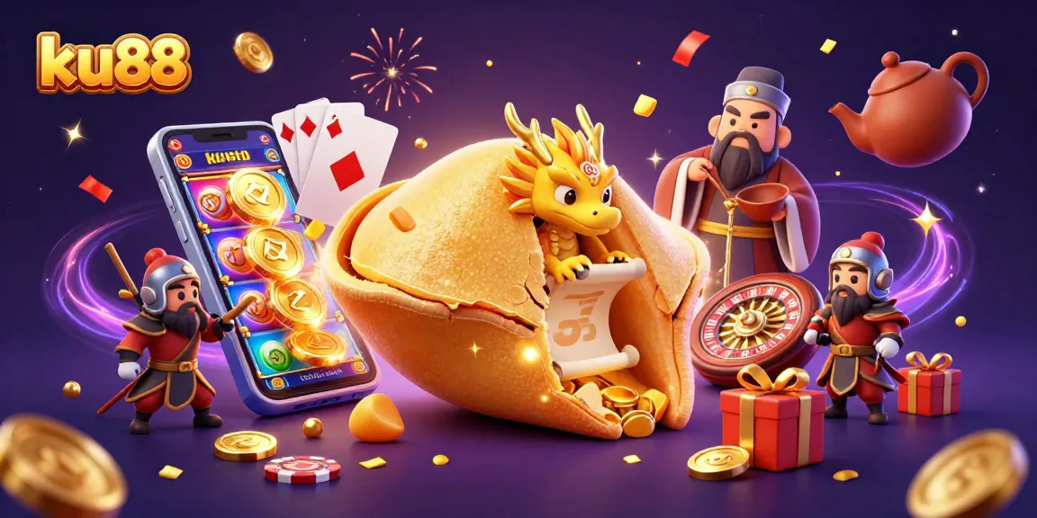 Win big with ku88's entertaining casino adventures featuring golden dragons and slot games