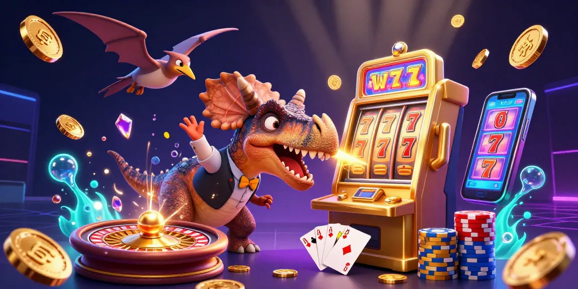linksunwin triggers a jackpot payout in an exciting 3D cartoon casino scene.
