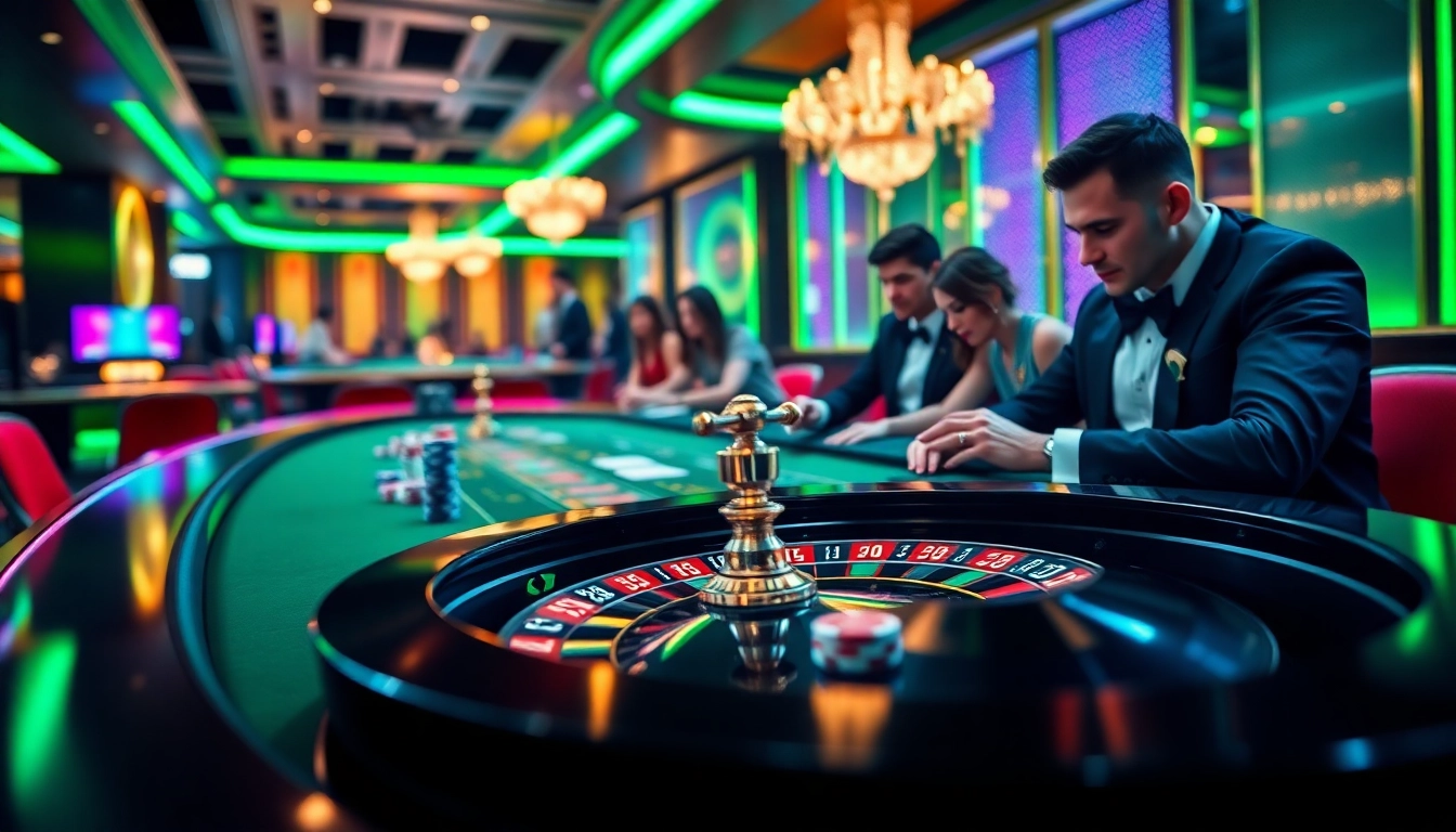 Experience free credit live22 with players enjoying live casino action and vibrant gameplay, reflecting excitement.