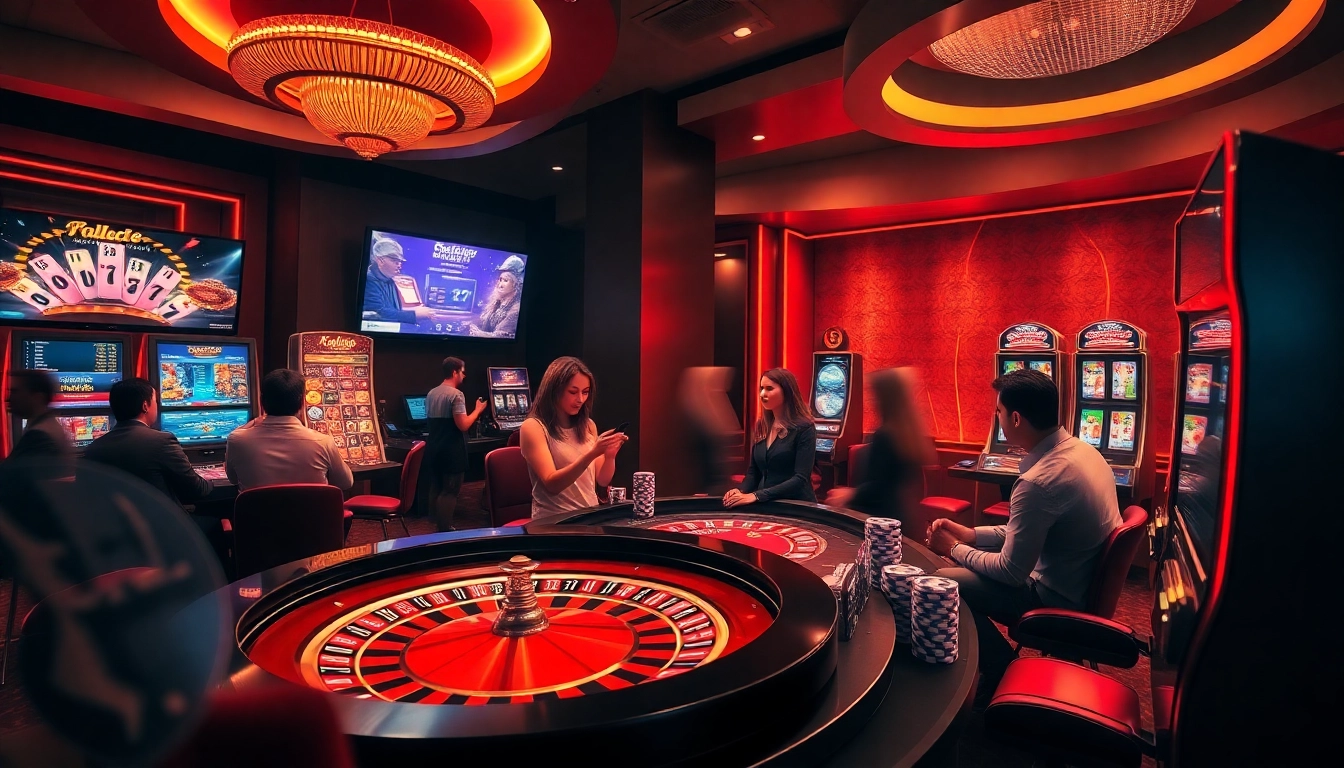 Players enjoying exciting games on bk33's luxurious online casino platform.